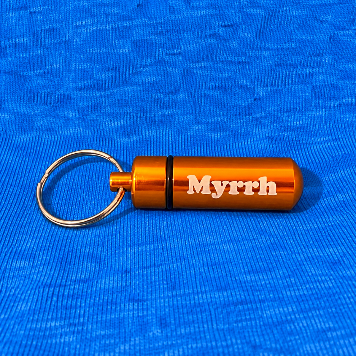 Engraved Odor Storage Tubes (Metal)