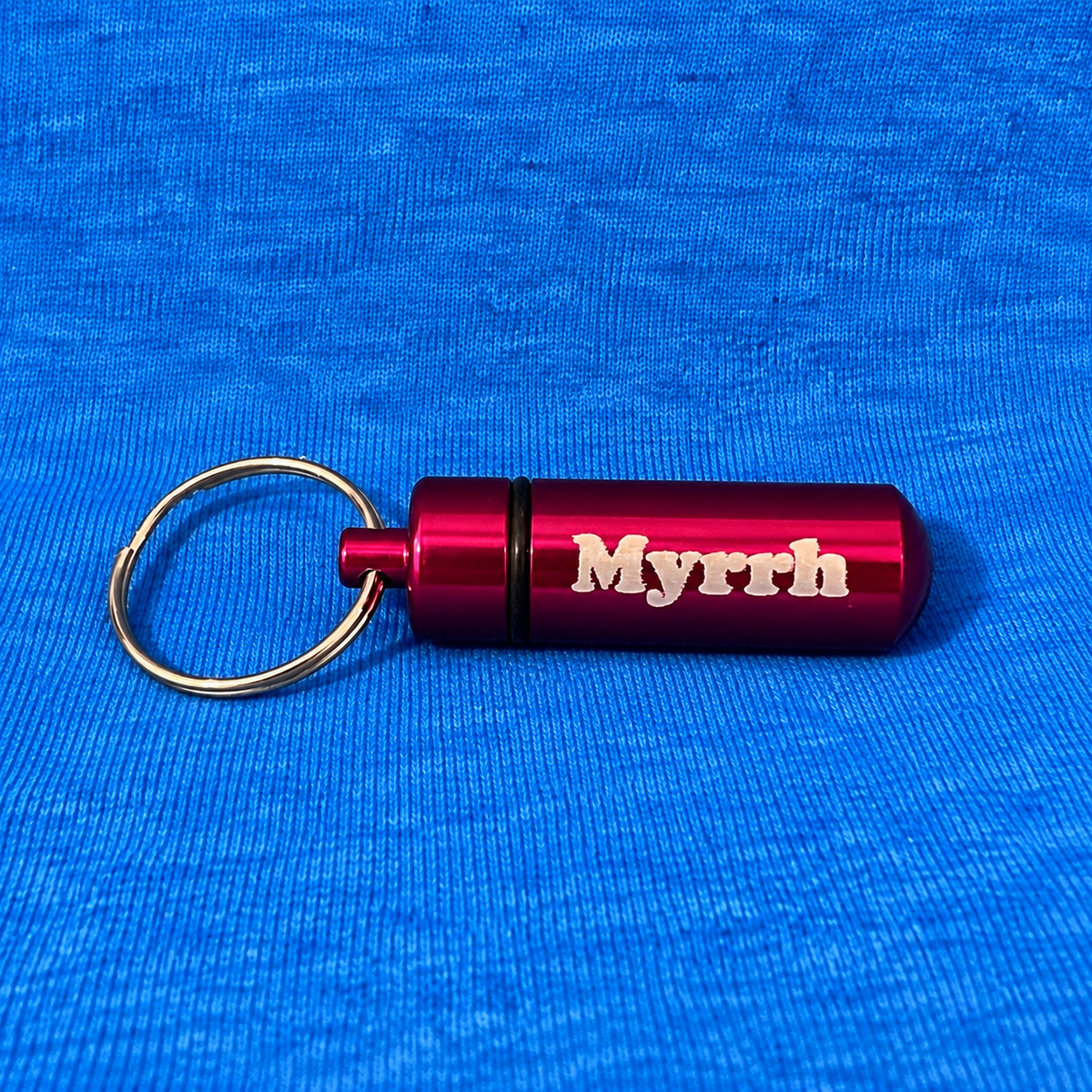 Engraved Odor Storage Tubes (Metal)