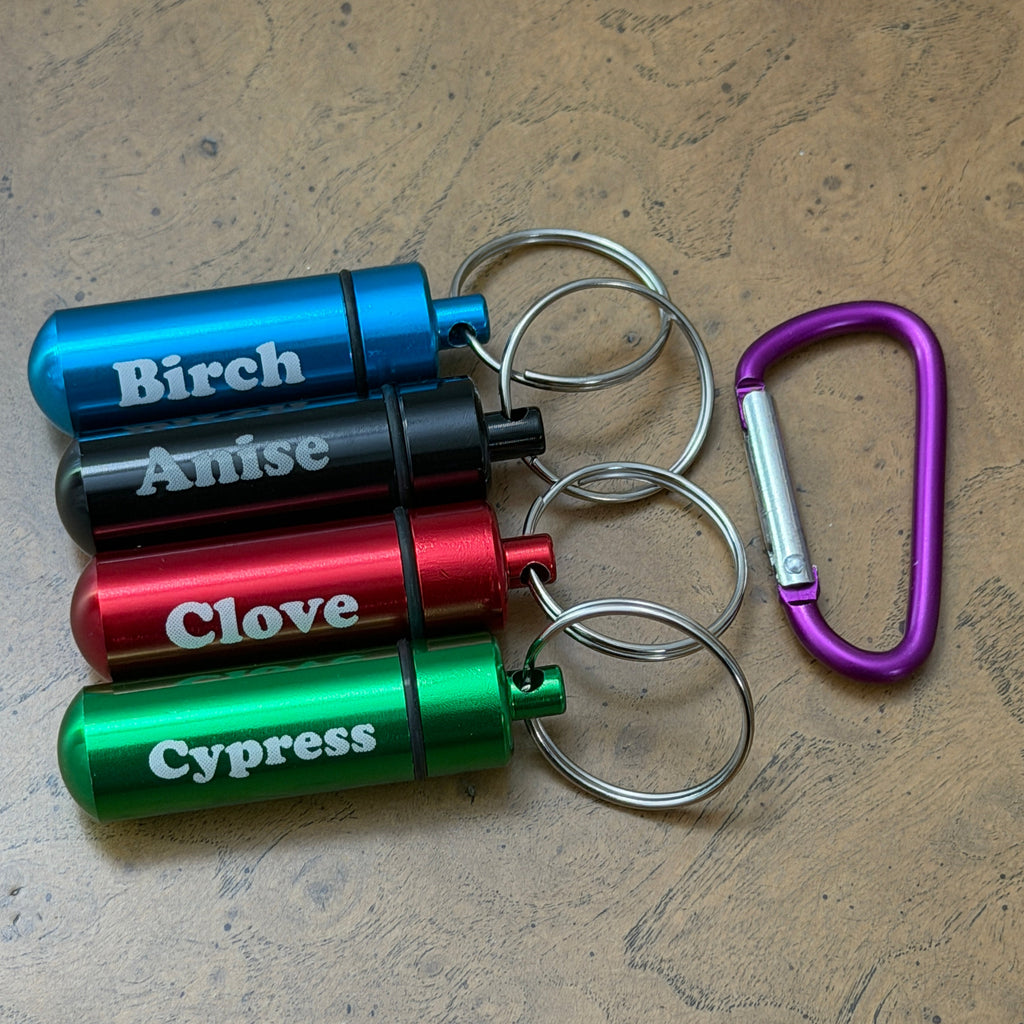 Engraved Odor Storage Tubes (Metal)