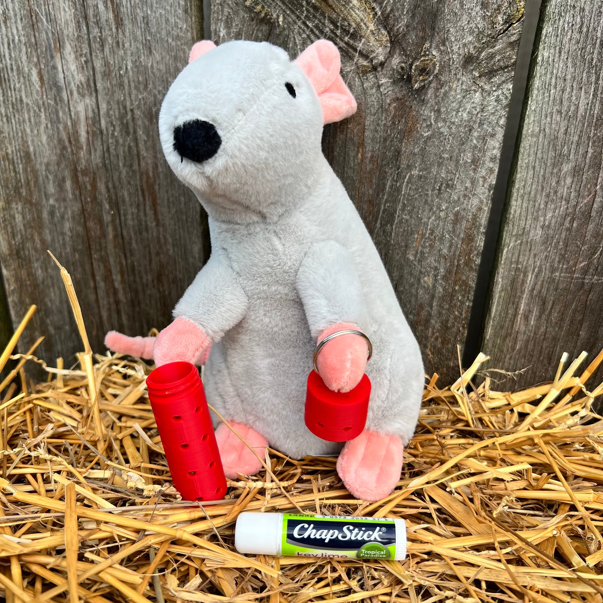 Barnt Hunt Tube Chapstick Holder/Hide