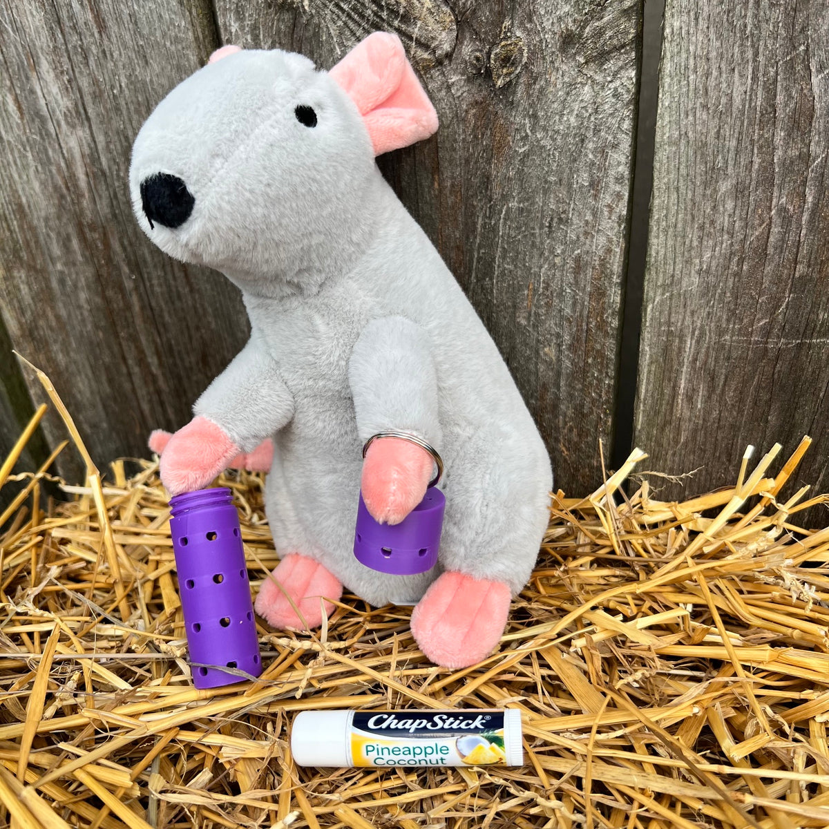 Barnt Hunt Tube Chapstick Holder/Hide